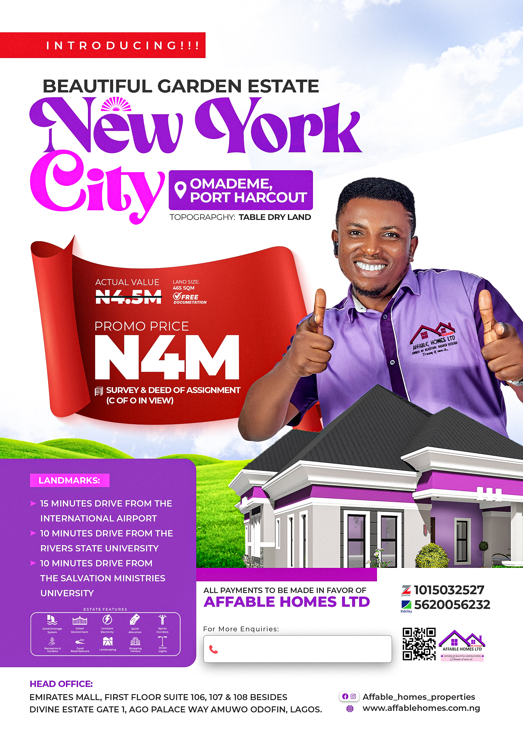 Land for sale in Port-Harcourt