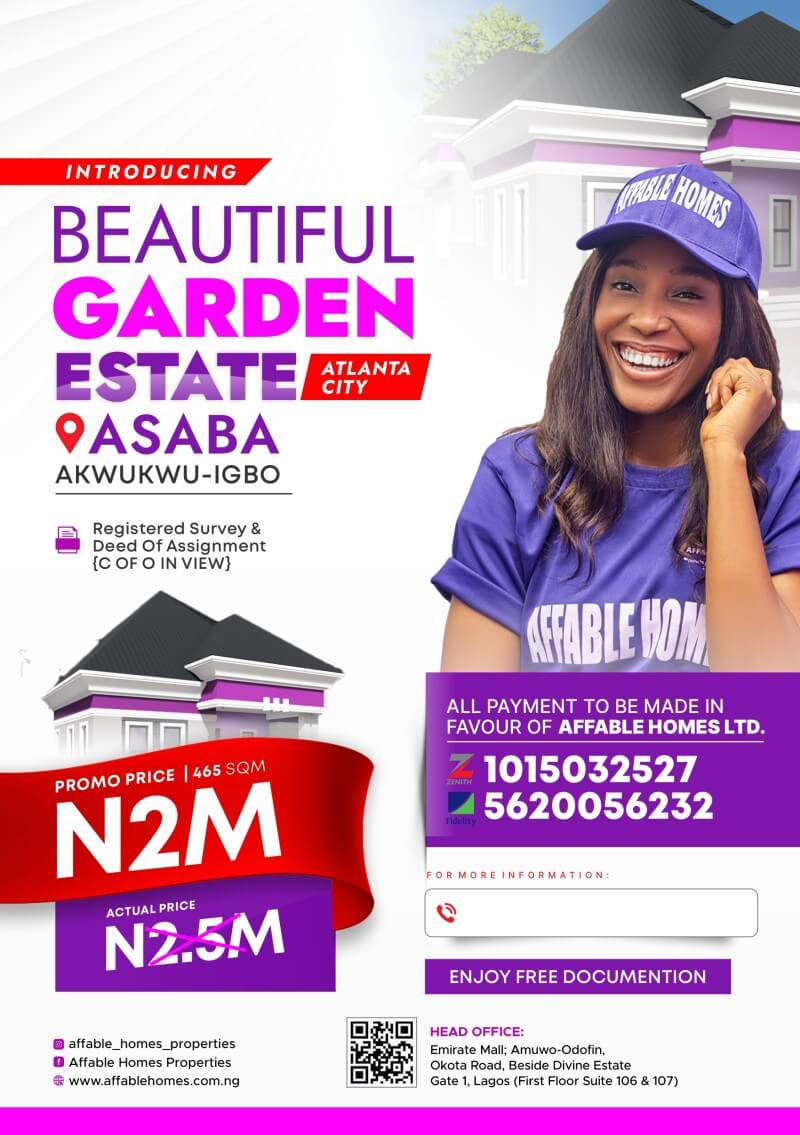 Land in Akwukwu-Igbo Asaba for Sale
