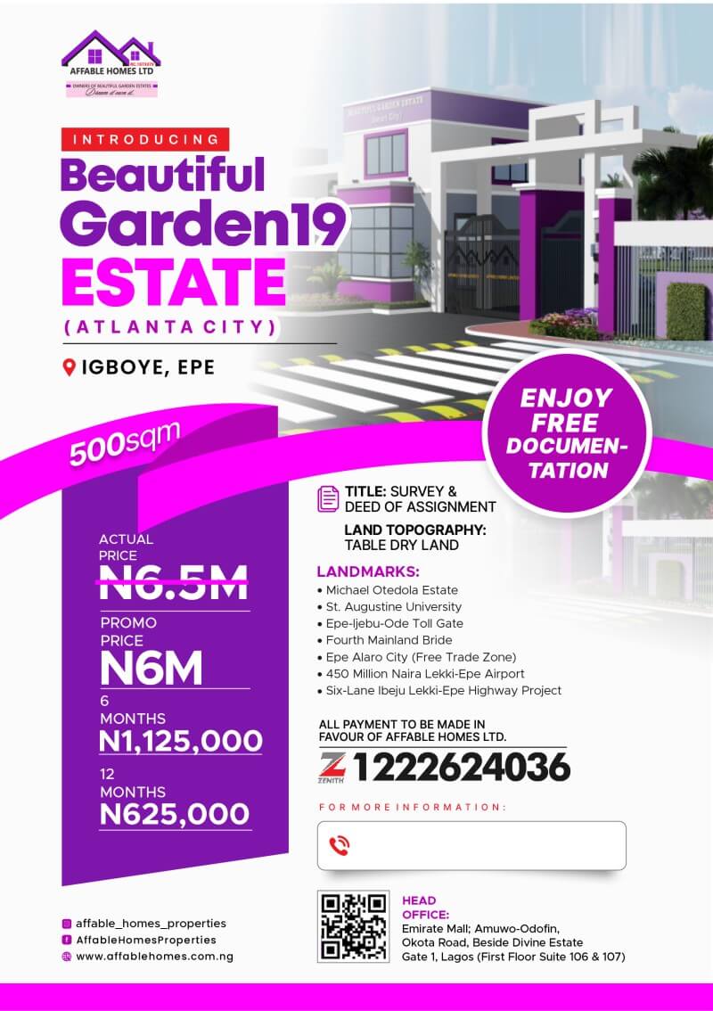 Best Epe Estate from Affable Homes