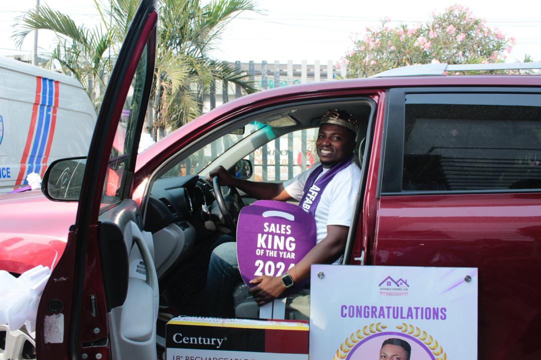 Consultants being crowned sales king of the year